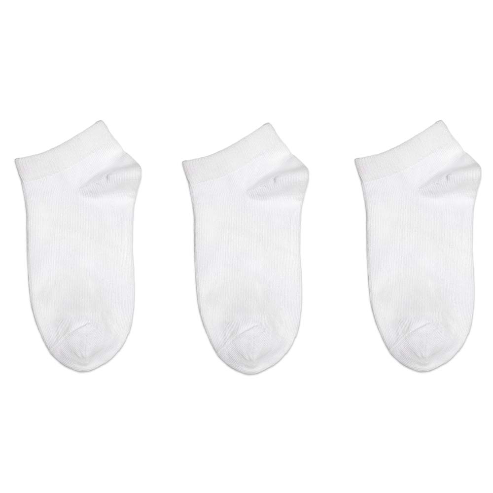 Genius Boys Trainer Socks Pack Of 3 White