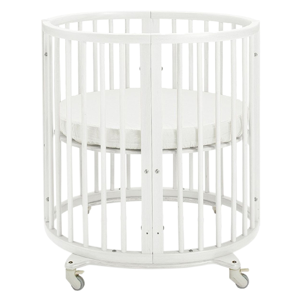 Oval cheap mini crib