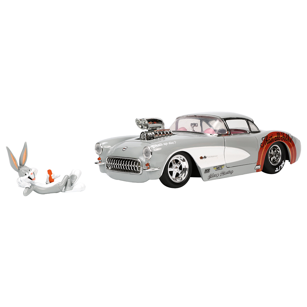 JADA TOYS 1/24 – CHEVROLET Corvette – with Bugs Bunny Figure