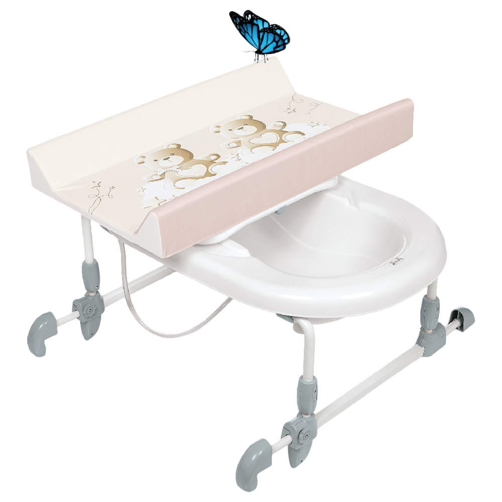 Brevi Bagnotime Antibacterial Bath Changing Station 2 Bears Buy at Best Price from Mumzworld