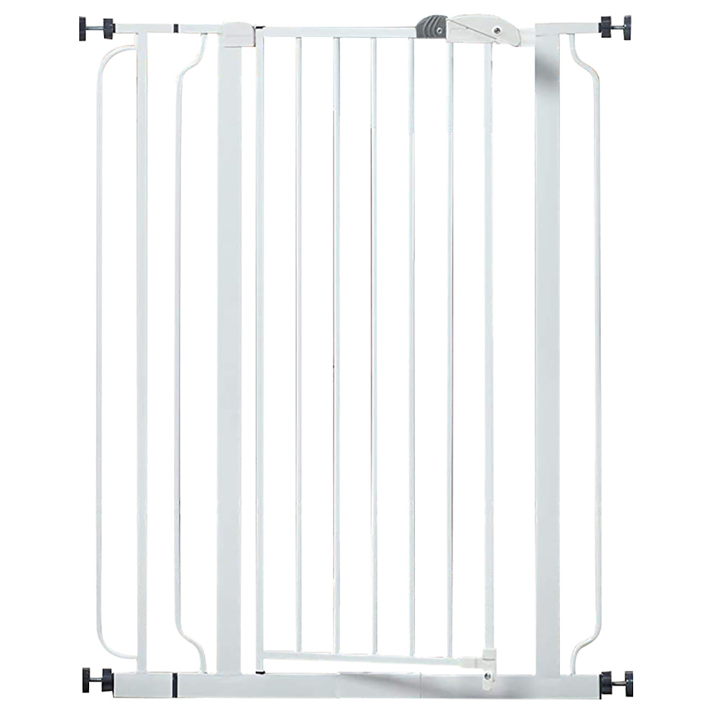 Metal walk through baby hot sale gate