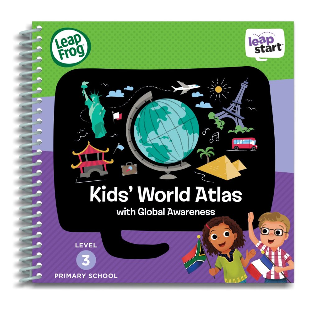 LeapFrog Kindergarten Activity Book Kids' World Atlas | Buy at Best ...