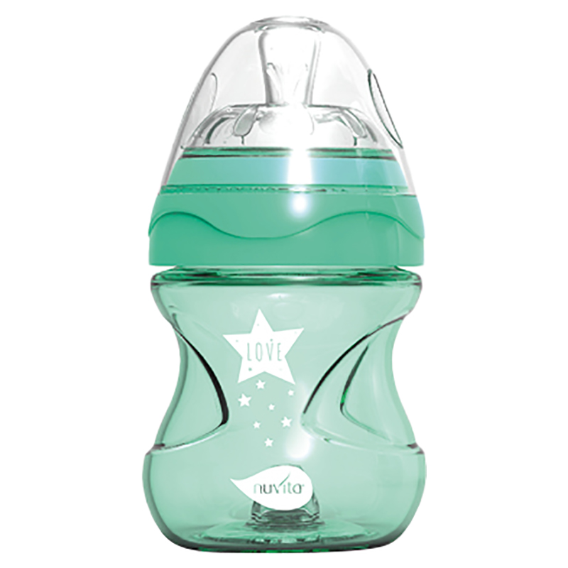 Nuvita - Mimic Cool Anti Colic Baby Bottles - 250ml - Green