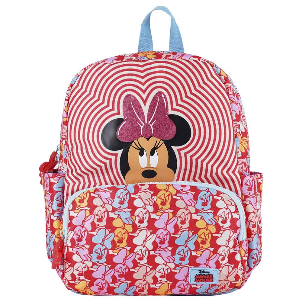 Pink minnie online backpack