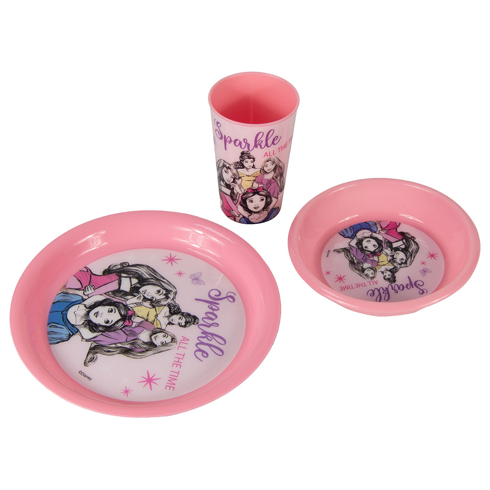 Disney princess outlet dish set