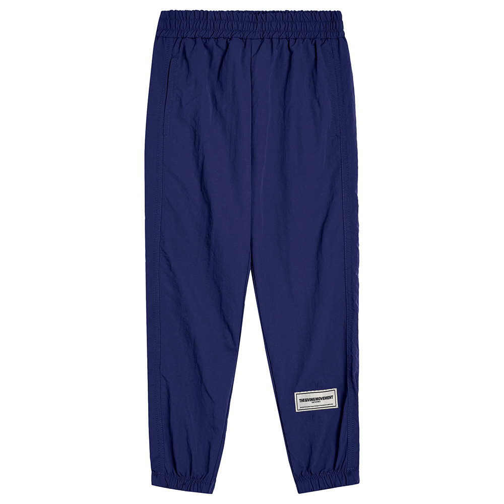 The Giving Movement Kids Recycled Nylon Joggers Navy Buy at Best Price from Mumzworld United Arab Emirates