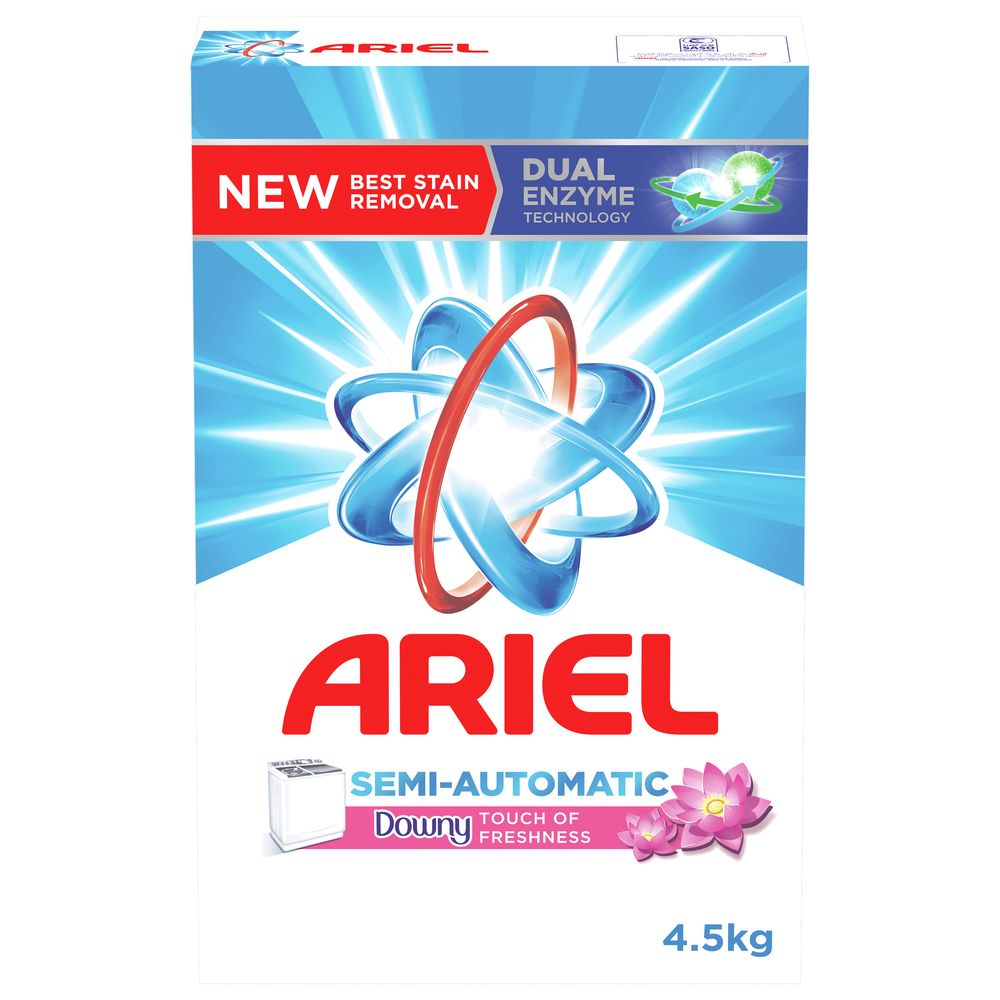 Ariel Powder Laundry Detergent, Touch Of Downy Freshness, 4.5kg | Buy ...