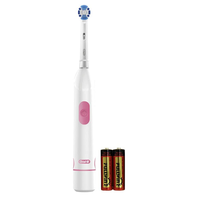 Oral-B - Revolution Battery Toothbrush W/ Timer & Round Brush Head