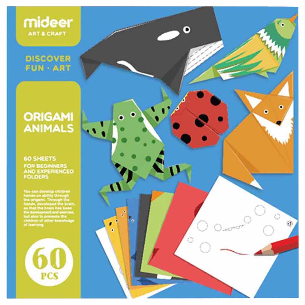 origami animals fun kit for beginners kids: origami animals fun