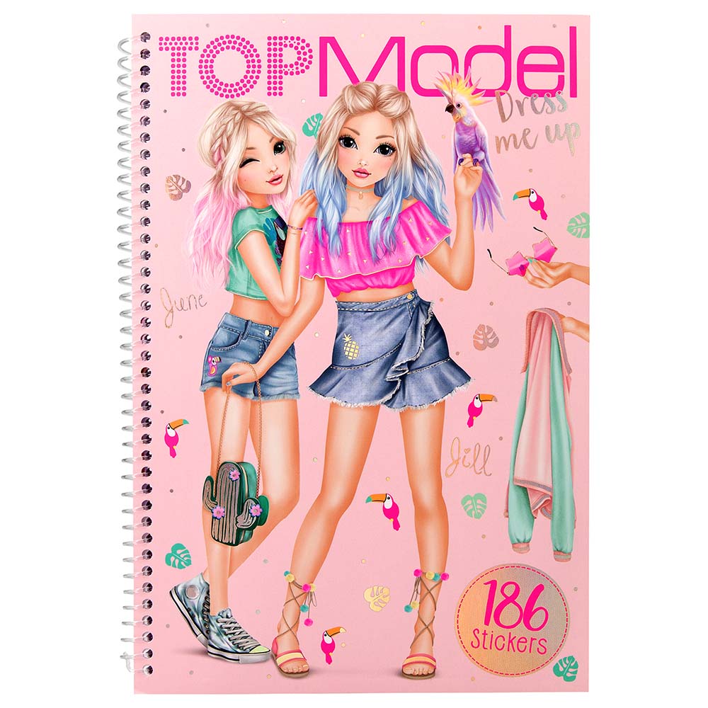 Topmodel - Dress Me Up Sticker Book | Buy at Best Price from Mumzworld