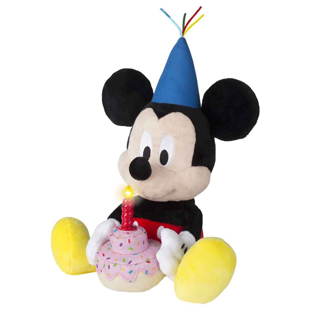 birthday mickey plush