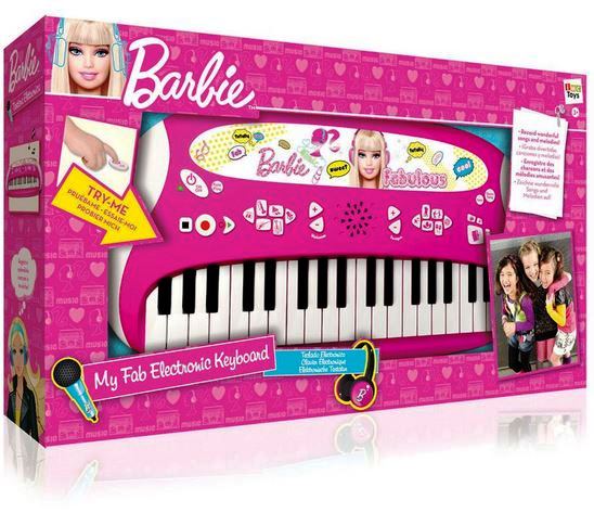 IMC Barbie Electronic Keyboard