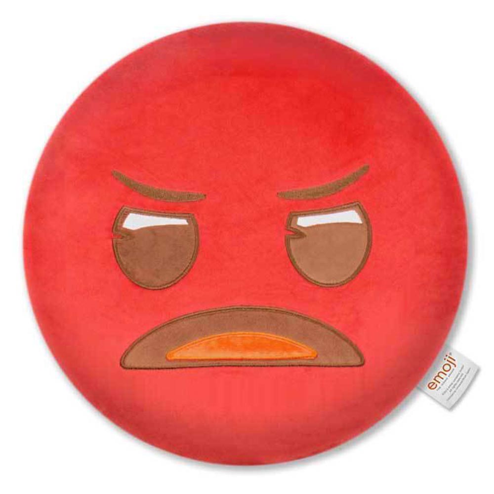 Angry on sale emoji pillow