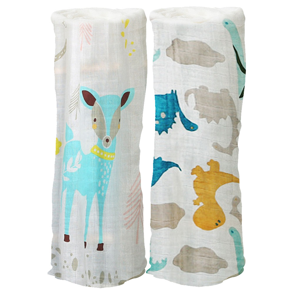 Dinosaur muslin hot sale swaddle