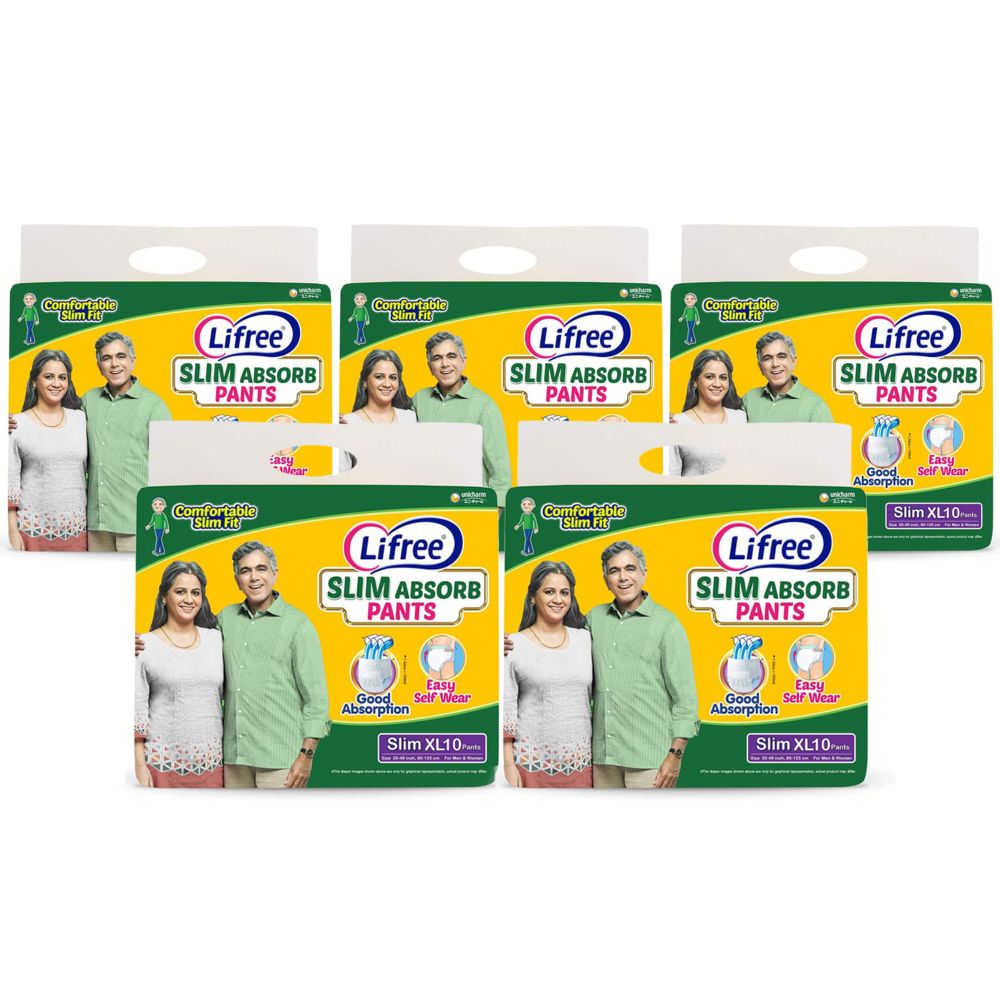 Buy Lifree Comfort Standard Pants Style Diapers for Man & Women in India