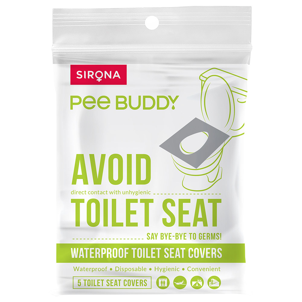 Sirona Peebuddy Disposable & Portable Female Urination Device (10Pcs)