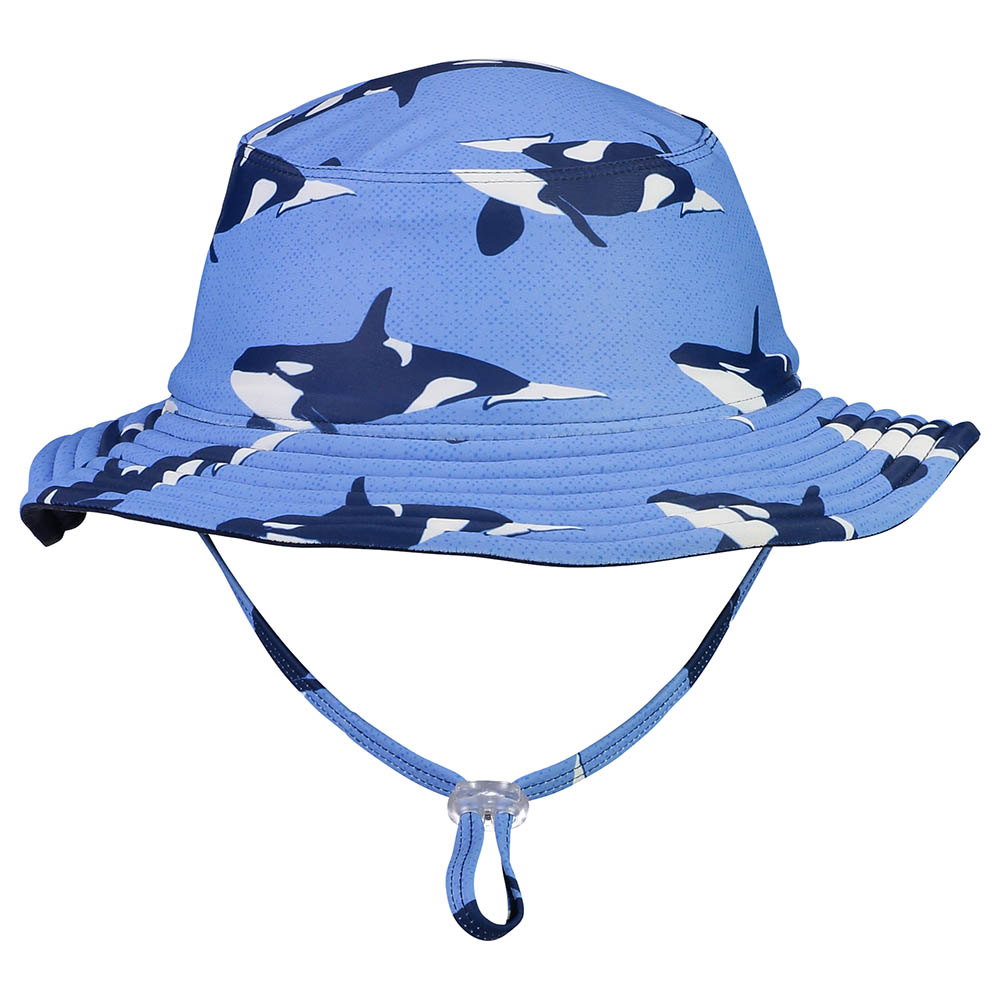 Snapperrock - Orca Ocean Reversible Bucket Hat - Blue