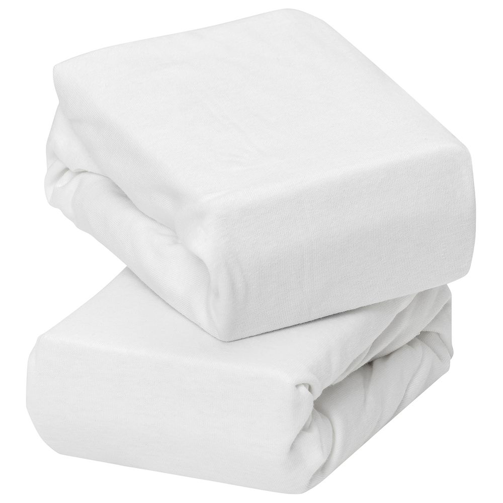 Mothercare jersey fitted 2024 bedside crib sheets