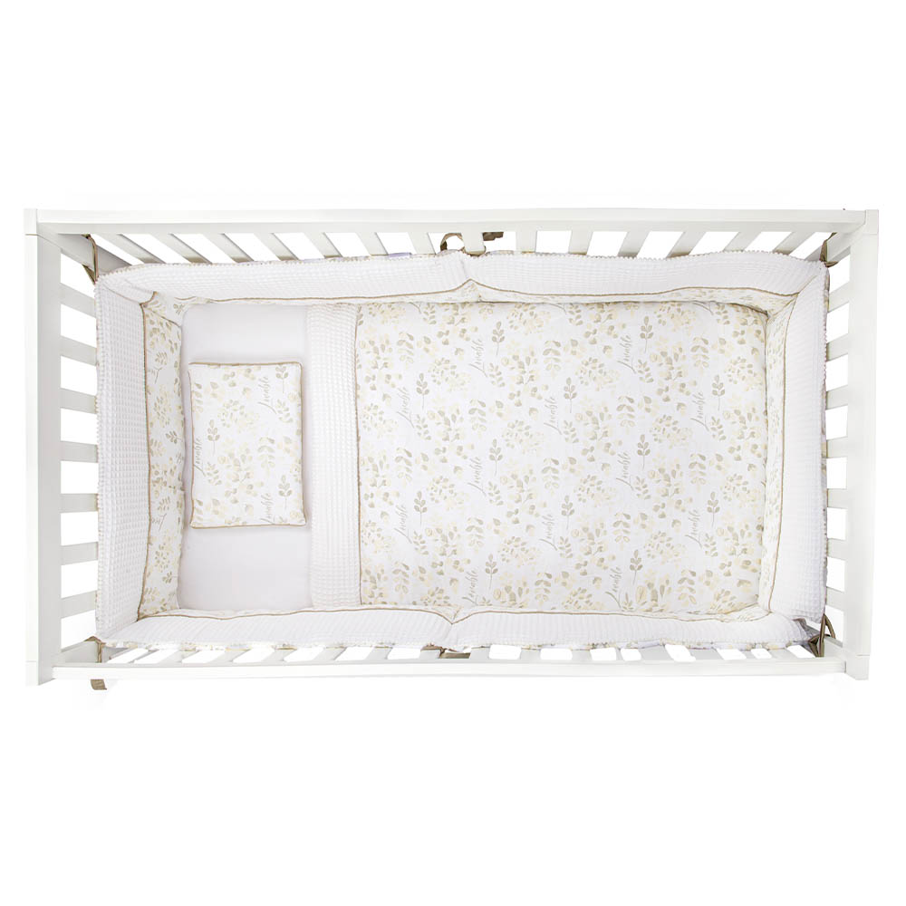 Muslin store crib bumper