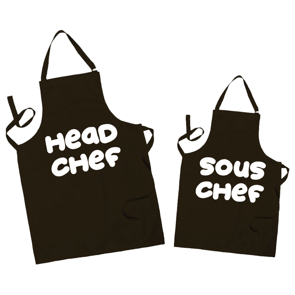 Head chef and on sale sous chef aprons