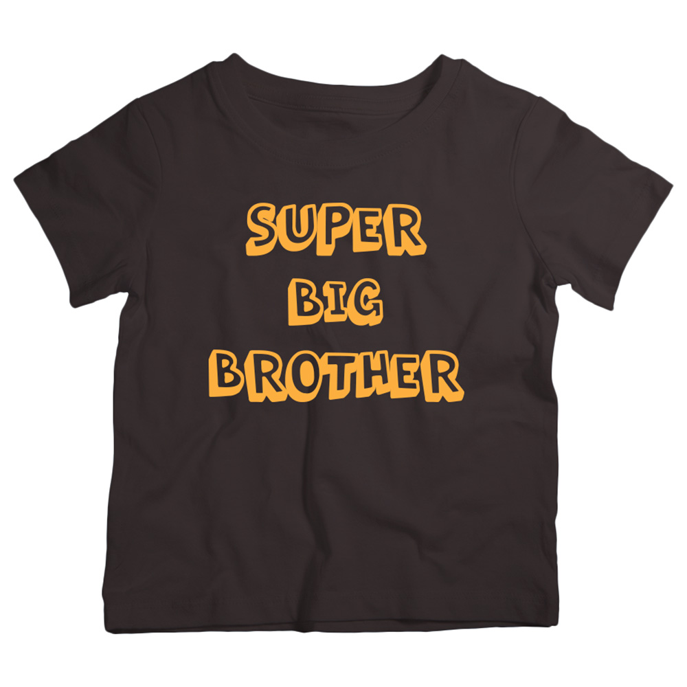 Twinkle Hands - Super Big Brother T-Shirt - Black | Buy at Best Price ...