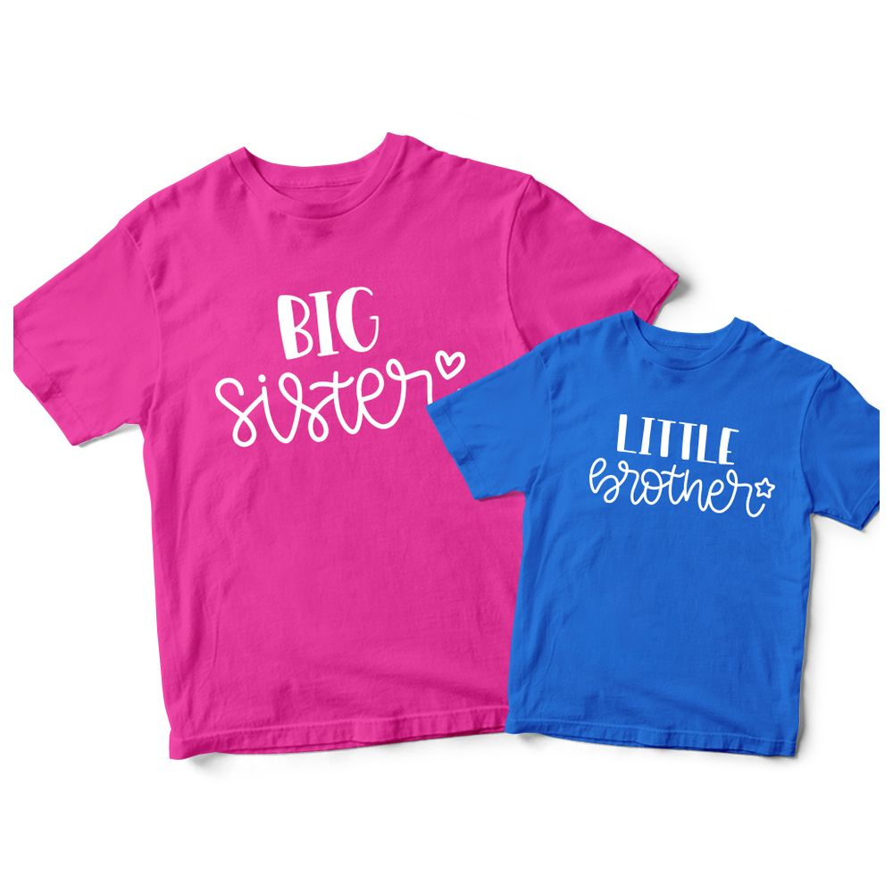 Big sister on sale little brother shirts