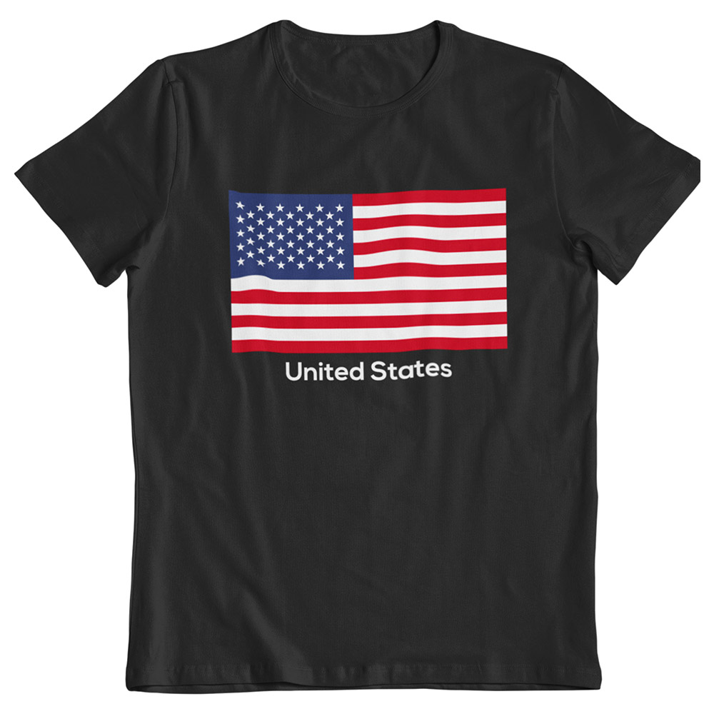 Twinkle Hands - Kids United-States World Cup T-Shirt - Black