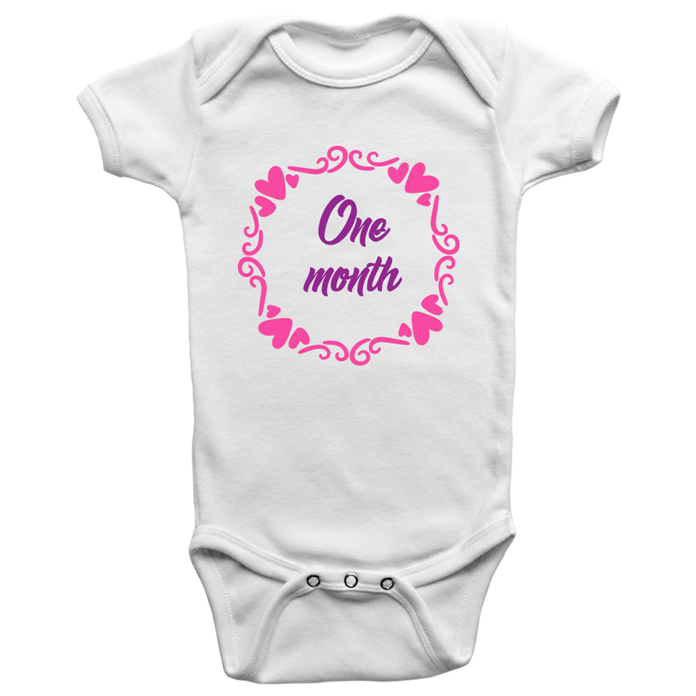 One sales month onesie