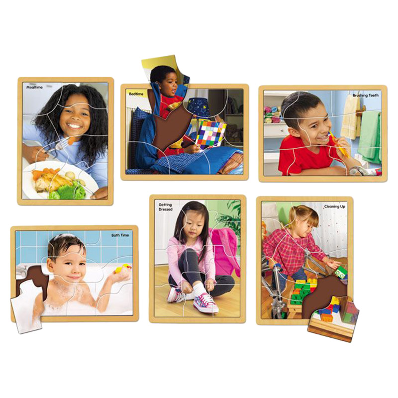 Lakeshore - Daily Routine Puzzle Set | Buy at Best Price from Mumzworld