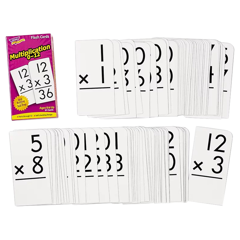 Lakeshore - Multiplication 0-12 Flash Cards | Buy at Best Price from ...