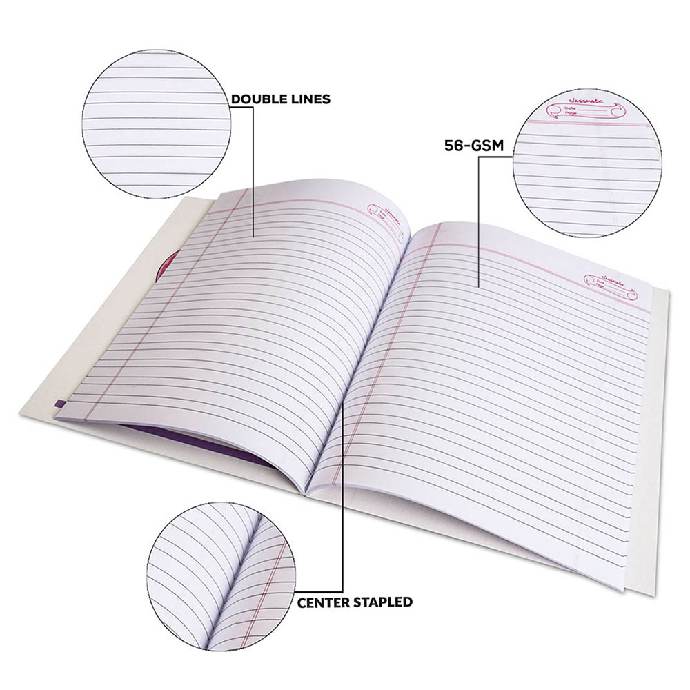 Classmate - Exercise Book Centre Double Line Pack of 12 | Buy at Best ...