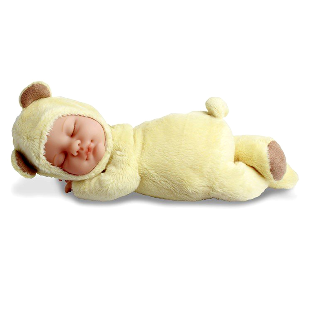 Anne Geddes - Dolls Baby Bear Light Yellow 29cm | Buy at Best