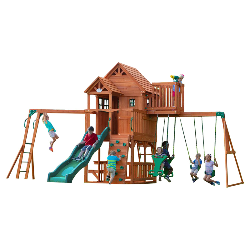 Backyard Discovery - Skyfort II Swing Set | Buy At Best Price From ...