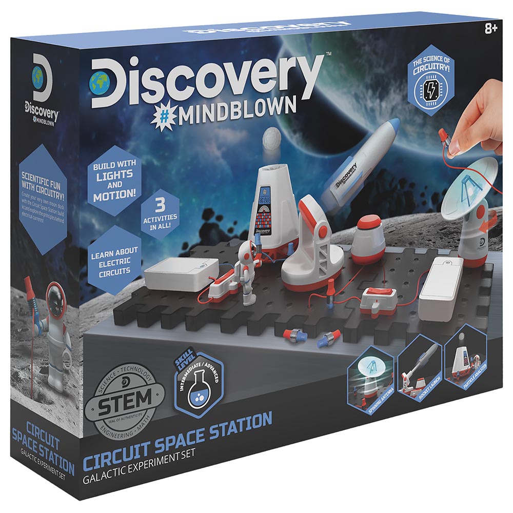 Discovery Mindblown Toy Circuitry Action Space Station Set