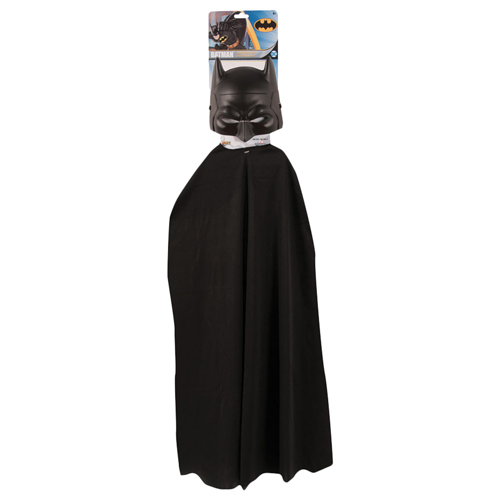 Rubies - Dc Comics Batman Cape & Mask Child Costume - Black