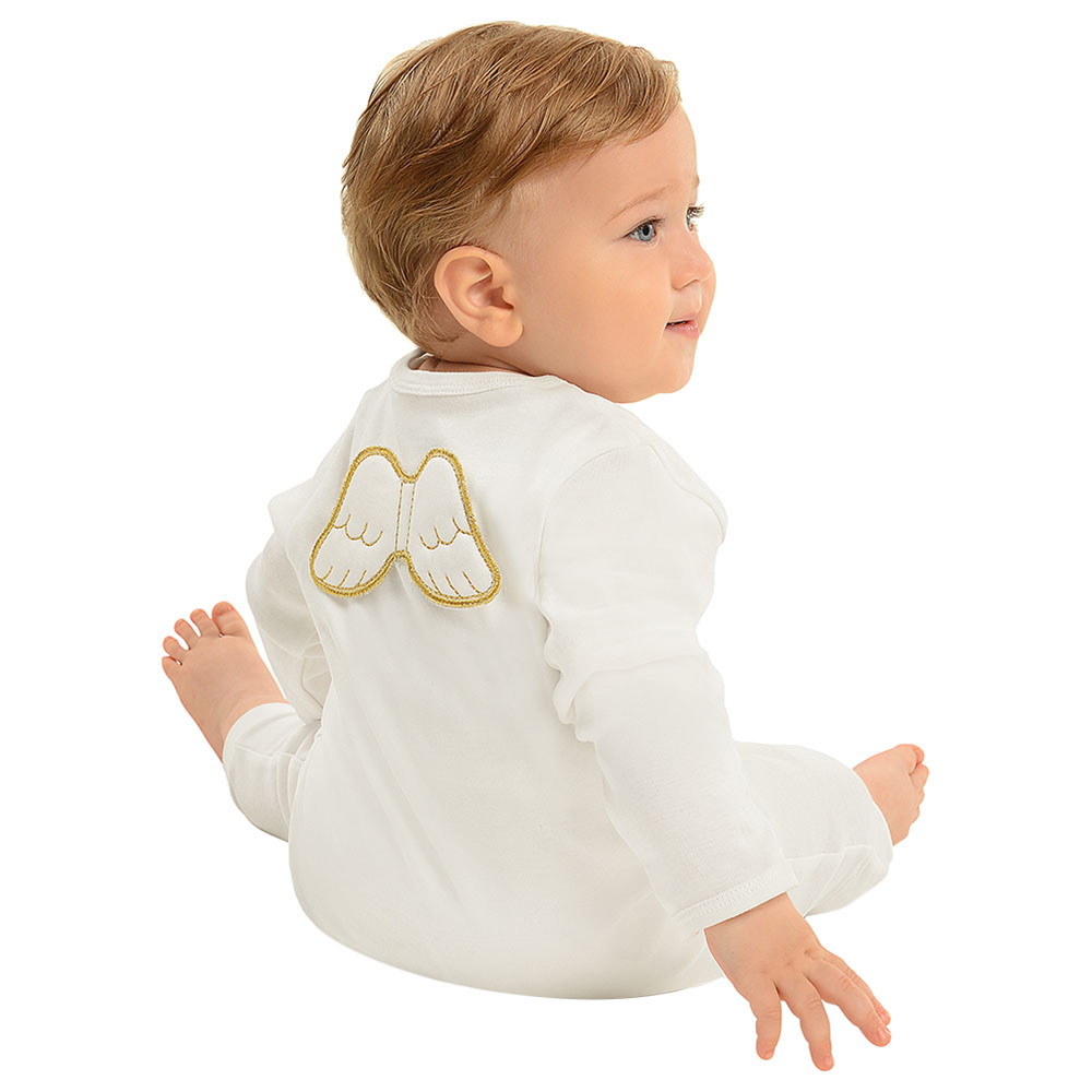 Mini Plum - Gold Angel One Piece All-In-One - Ivory | Buy at Best Price ...