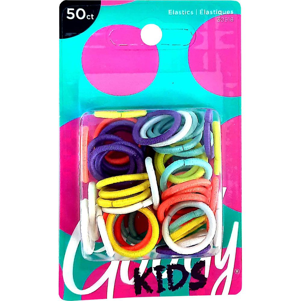 Goody - Girls Ouchless Mini Braided Elastics 50ct