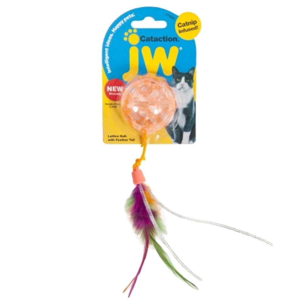 Petmate - JW Cataction Lattice Ball w/ Tail