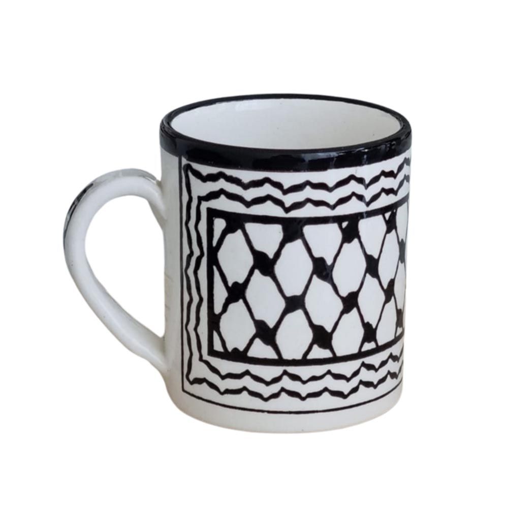 Fyrouzi - Palestine Kuffiya Mug