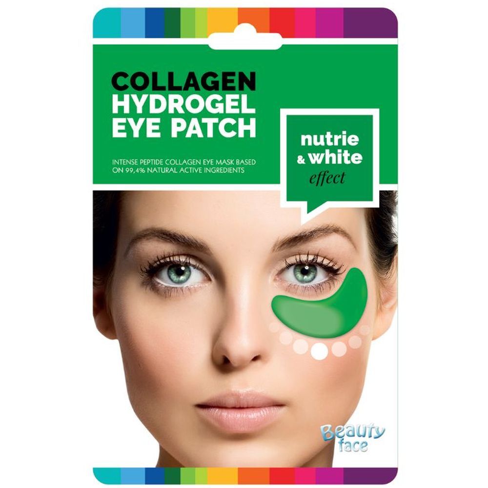 Beauty Face - Collagen Hydrogel Eye Patch - Nutri & White Effect