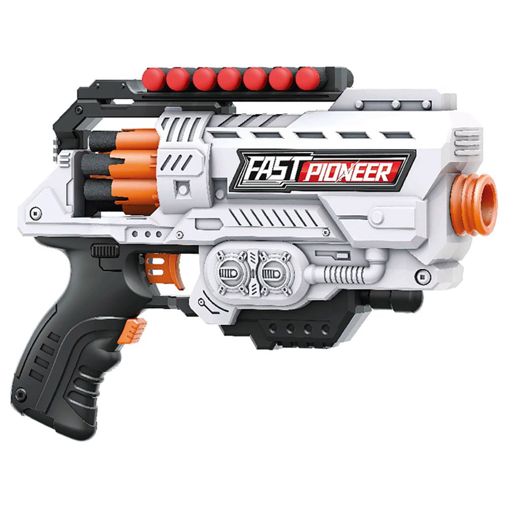 Stem - Fast Pioneer Electric Gun With 16 Bullet Capacity - White