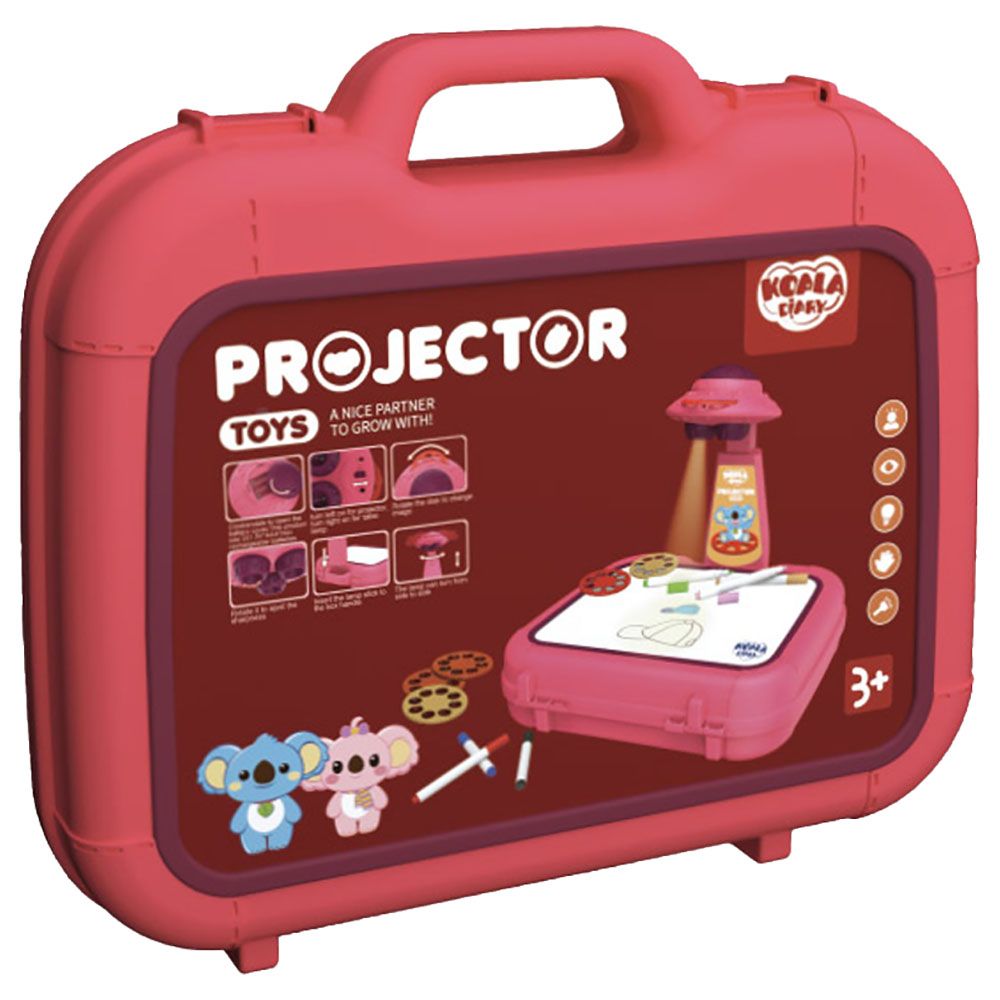 Stem - Take Your Art Anywhere Portable Projection Box For Kids - Pink