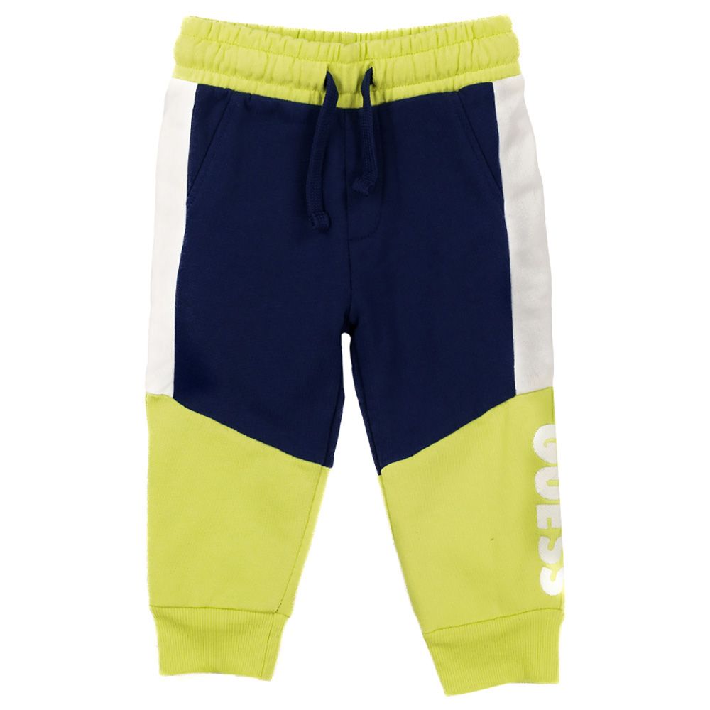 Guess - Active Pants - Blue/Yellow