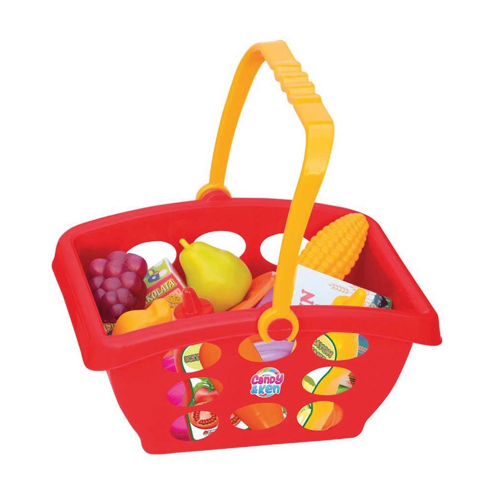 Dede - Candy And Ken Small Market Basket - 14pcs