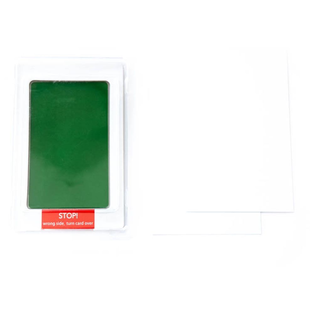 Babies Basic - Clean Fingerprint w/ Two Imprint Cards - 12.5cm - Dark Green