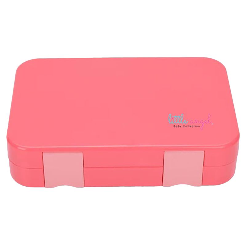 Little Angel - Kid's 6 Compartments Lunch Box - Pink