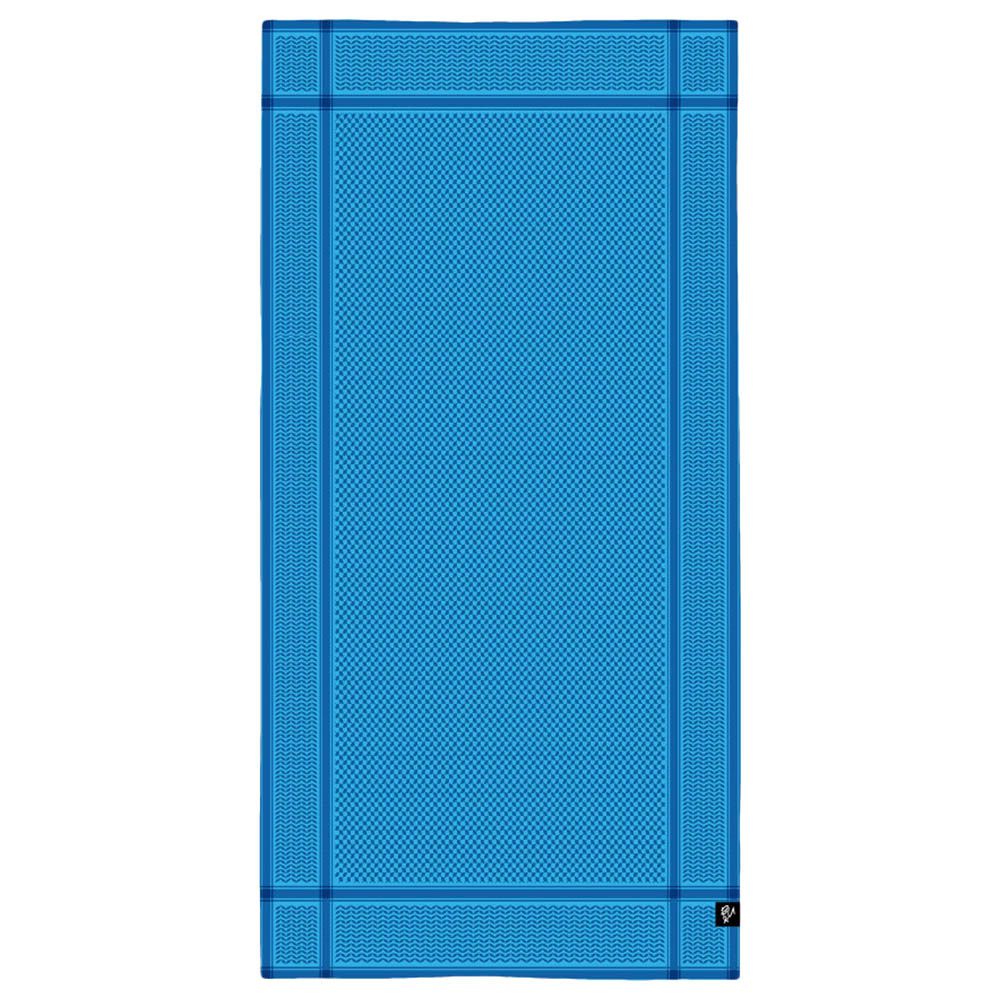 Bu Towel - Shemagh Beach Towel - Blue - Large