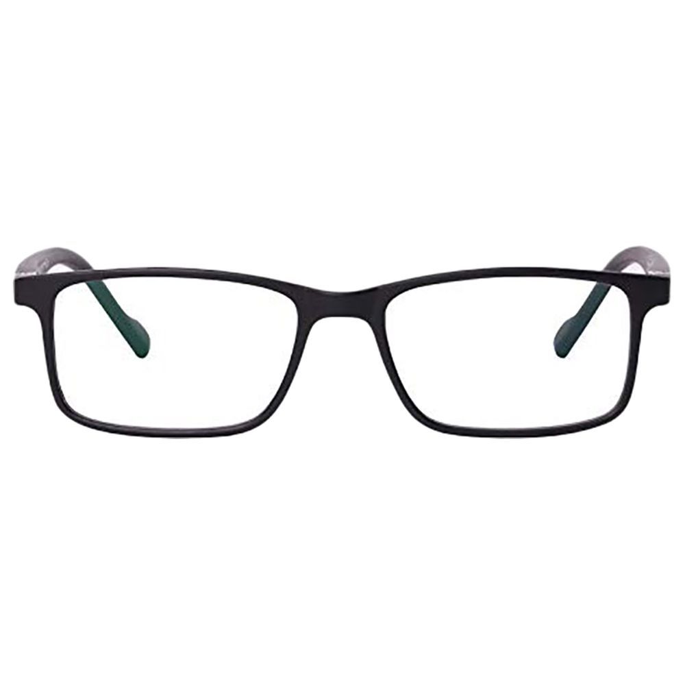 BYFT - Junior Blue Light Blocking Rectangle Glasses - Black