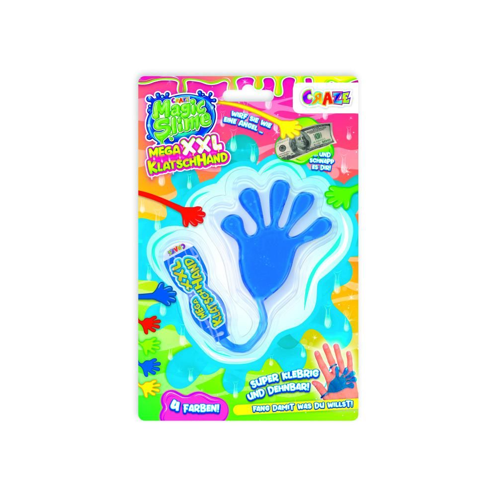 Craze - Magic Slime Mega XXL - Klatschhand/Sticky Hand - Color May Vary