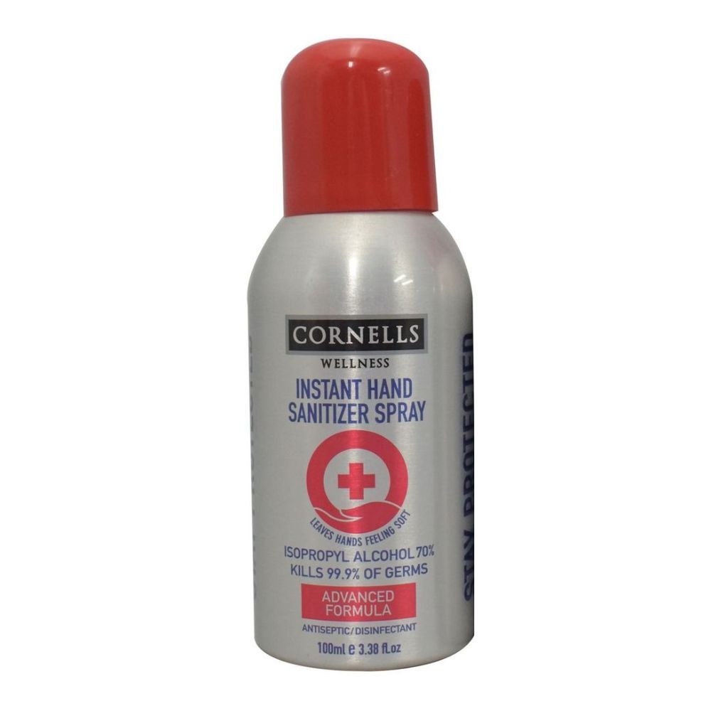 Cornells Wellness - Instant Hand Sanitizer Spray - 100ml